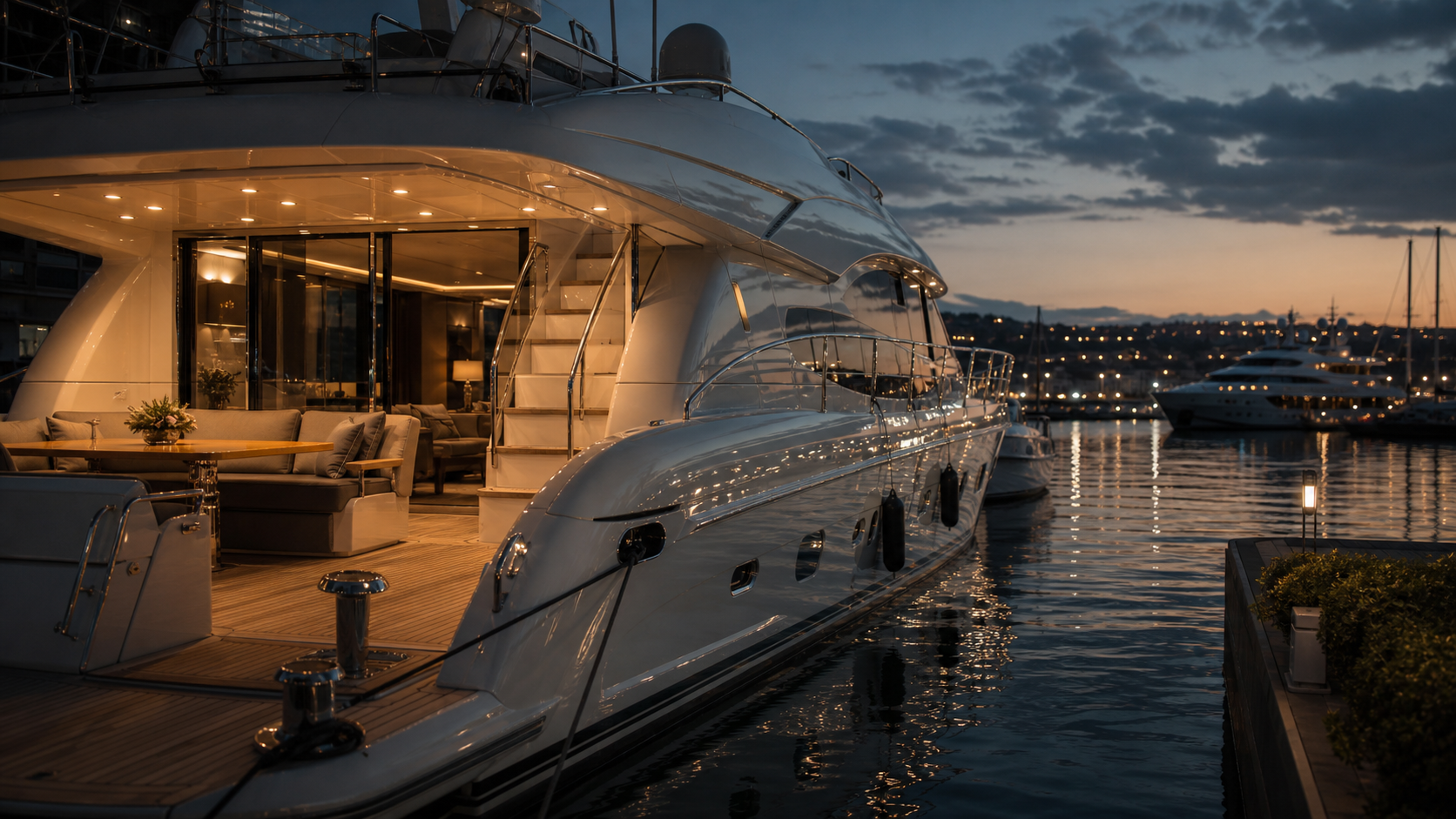 Private yacht transaction